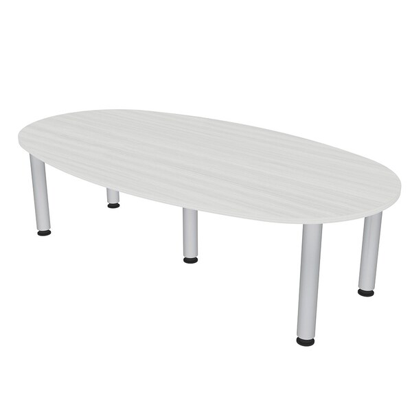 45.25 in W, 84 in L, 29 in H, Engineered Wood Top, White